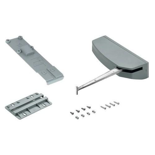 BOITIER PUSH TO MOVE - MOYEN - GRIS - GAUCHE - WINGLINE L ET S HETTICH