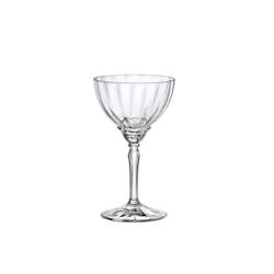 Bormioli Rocco - Lot 6 Verres A Pied Cocktail Florian 24cl En Verre Transparent - transparent 3256391047521_0