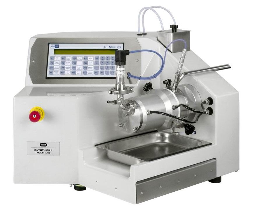 Broyeur à billes de laboratoire DYNO-MILL MULTI-LAB - Dispersion et broyage humide pour viscosités variées_0