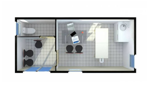 Cabinet vétérinaire - salon de toilettage - studio de jardin écologique et adaptable_1