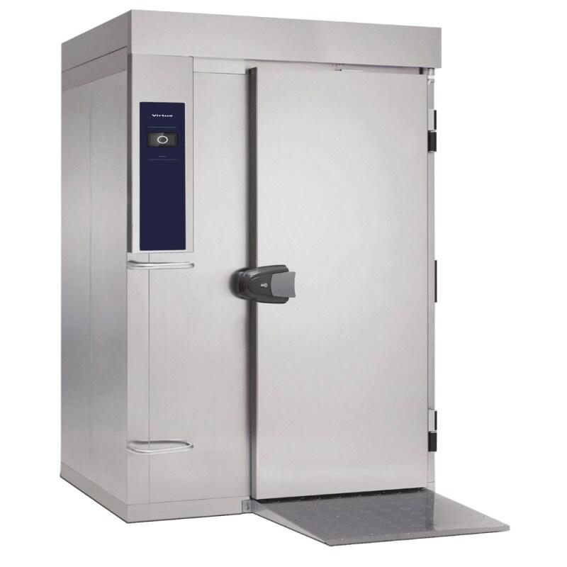 Cellule de refroidissement rapide Roll-in 20x GN 1/1 à distance, +90°/-18°C 1530x1255x2220 mm - VIRTUS - 0698142556013_0