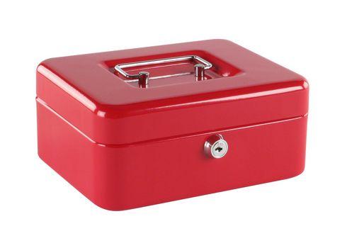 COFFRET CAISSE 20 CM ROUGE