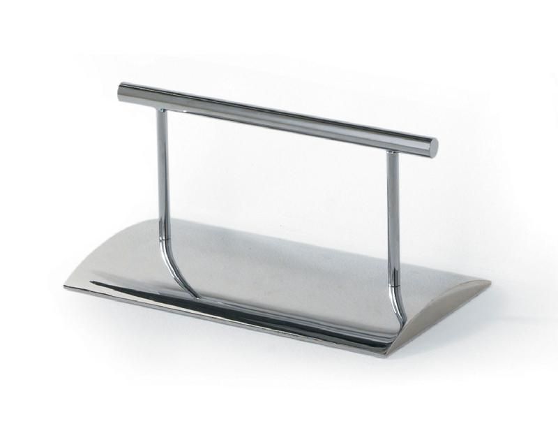 Coiffeuse DSPLAY - repose-pieds en métal chromé - dimensions L36cm x H17,5cm x P21,5cm_0