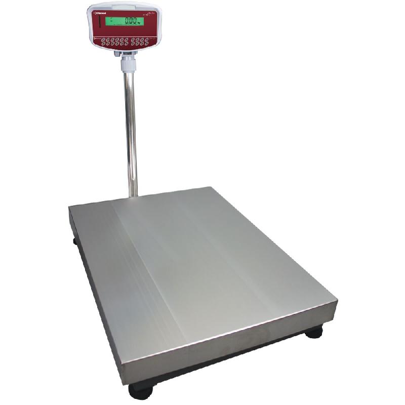 Diamond - Bascule électronique inox avec colonne, 150Kg x 10g professionnel – BSC/150-10 - gris inox AKS-BSC/150-10_0