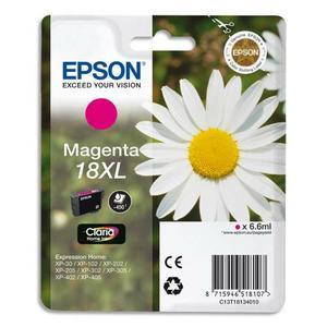 Epson cartouche jet d'encre Claria Home Magenta XL 18 (T1813) - C13T18134012 - Série Pâquerette_0