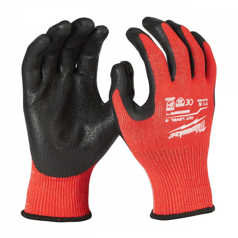 Gants anti-coupure niveau 3/c - nitrile - MILWAUKEE | 4932479715_0