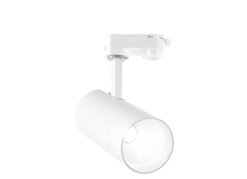Gea Luce Projecteur Sur Rail Triphasé Gfa 20W 1620Lm 4000K Led Cree - Blanc Mat, Structure Aluminium, Orientable - Gealuce - GFA970N_0