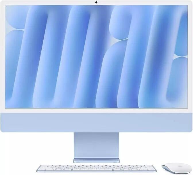 IMac 24p M4 16Go 512Go pour les créateurs de contenus - Bleu_0