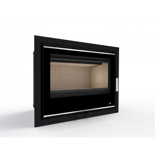 INSERT À BOIS AVEC KIT VENTILATION ET CADRE 4L - C-695-S PORTIMAO TERMOFOC