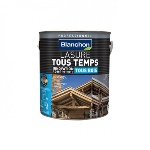 LASURE TOUS TEMPS INCOLORE - HAUTE DURABILITÉ - 5L BLANCHON