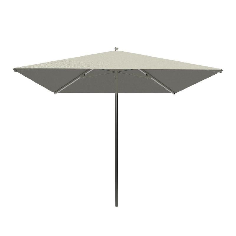 Parasol pour terrasse Pro Ouessant carré 250 cm armature+toile+housse - naturel_0