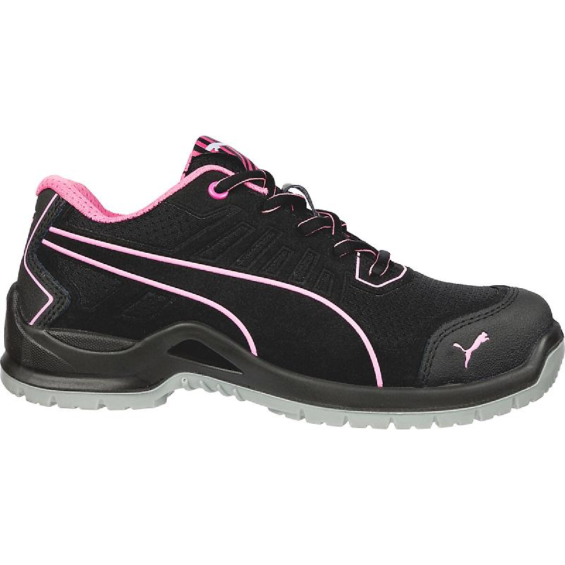 PUMA SAFETY Chaussures de sécurité basses Fuse TC PINK LOW WNS S1P ESD SRC -  noir/rose 39 - 39 multicolore multi-matériau 4051428056526_0