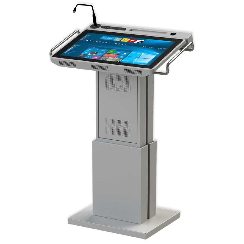 Pupitre numérique réglable en hauteur Oslo - Bravour® avec écran tactile HD 27