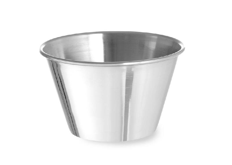 Ramequins - 12 pièces, HENDI, 0,175L, 12 u., Ø85x(H)52mm - inox 400043_0