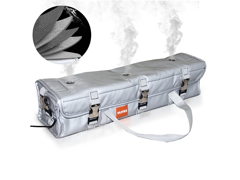 Sac pour batterie au Lithium de vélo électrique - Petit et grand modèles - Haute résistance - 650 °C en continu - PIC à 1000 °C_0