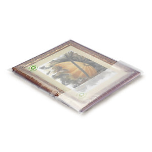 SACHET PLASTIQUE RECYCLÉ TRANSPARENT 100 MICRONS RAJA 50X100 CM