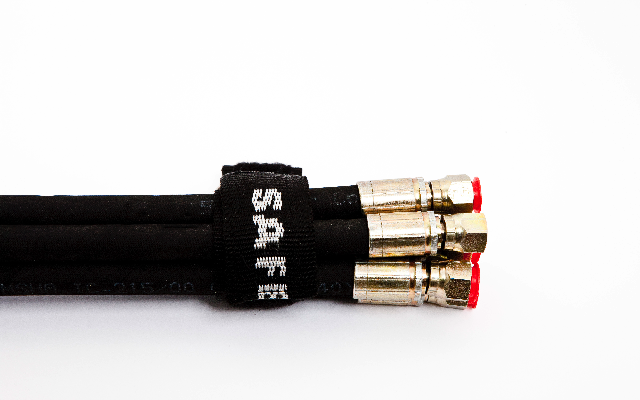 Sangles de bottelage pour conduites hydrauliques à Velcro® - Largeur 40mm - Charge 1 500 N - Disponibles avec ou sans œillet_0