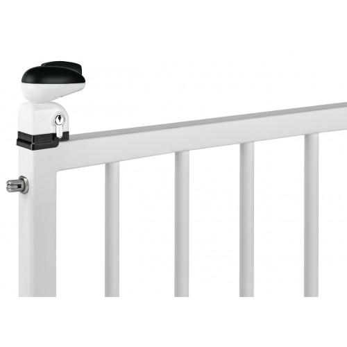SERRURE DE PORTILLON DE PISCINE DÉVERROUILLAGE DOUBLE ACTION TWIST 40 LOCINOX