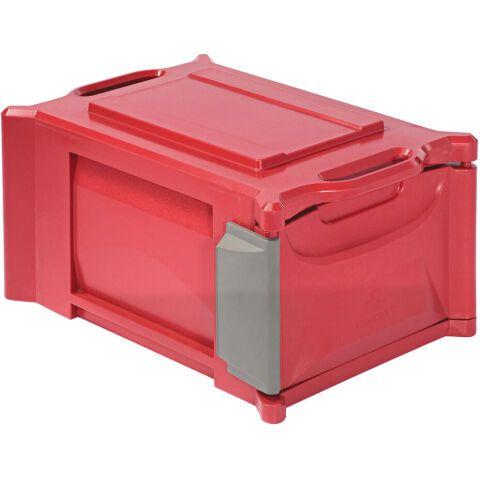 SHERPA CONTENEUR ISOTHERME GN 1/1 F2 À OUVERTURE FRONTALE - 6 NIVEAUX - NEUTRE - 44 L