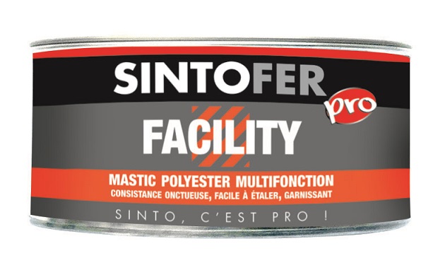 Répar' métal Standard Sintofer - Boîte 500 ml de Mastic polyester