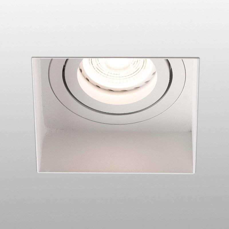 FARO BARCELONA SPOT HYDE 1 LAMPE ANGULAIRE INCLINABLE BLANC