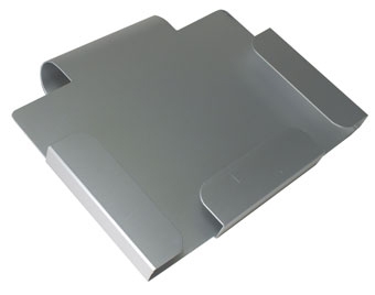 SUPPORT DE FEUILLES DÉTECTABLE A4 ALUMINIUM SUSPENDU