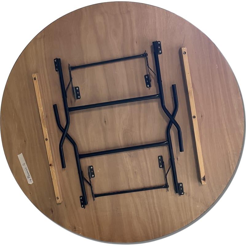 Table de restauration - Rond(e) Inconnue TBLRO17x17StraBois_0