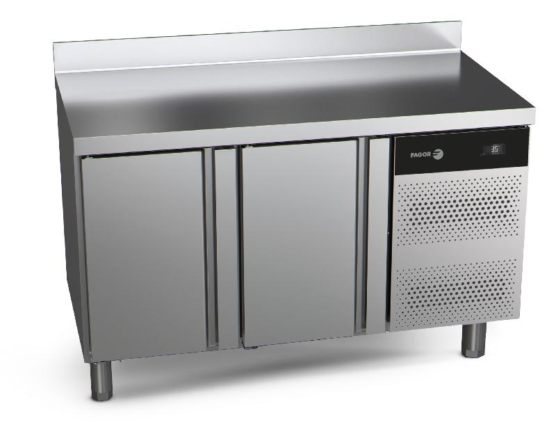 Table réfrigérée positive 2 portes 274L Concept 700 Gastronorm Fagor Professional - avec pieds_0