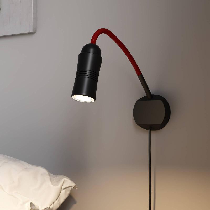 TOP LIGHT NEO! FLEX HOTEL II APPLIQUE LED, NOIRE/ROUGE