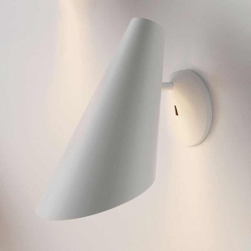 VIBIA I.CONO 0720 APPLIQUE, 28 CM, BLANCHE