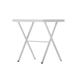 ZOWN Table pliante 69 x 69 cm pour terrasses Bistrot70 Blanche - blanc plastique SP-BT009X001A-W_0