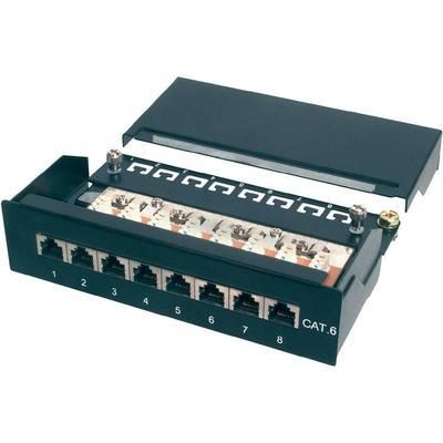 BOX DE BRASSAGE 8 PORTS DIGITUS PROFESSIONAL DN-91608SD CAT 6 1 U