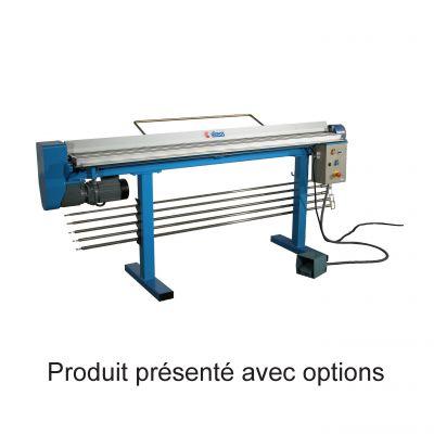 Baguetteuse motorisée en aluminium - 2m - avec automate, potentiomètre et 5 diamètres_0