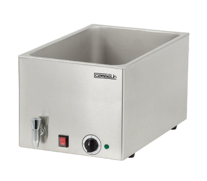 Bain-marie + robinet vidange 200mm CBMV1B200 CASSELIN_0