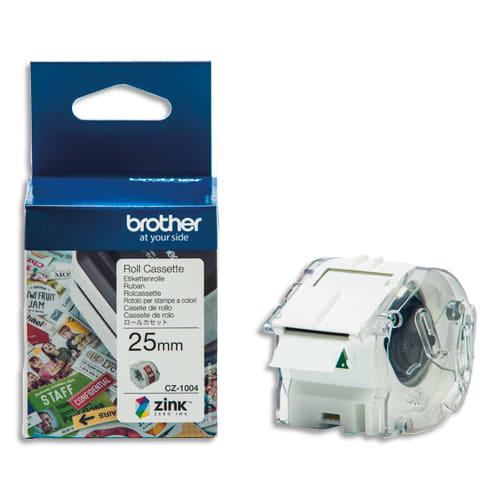 Brother ruban CZ adhésif repositionnable pour VC-500W - 25 mm x 5 m - modèle CZ1004_0
