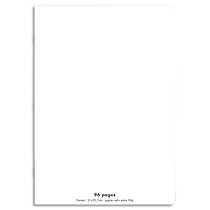 CAHIER PIQUÉ CONQUÉRANT CLASSIQUE COUVERTURE POLYPROPYLÈNE RIGIDE TRANSPARENTE A4 21X29,7CM 96 PAGES 90G SÉYÈS INCOLORE - LOT DE 9