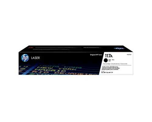 Cartouche de toner laser authentique HP 117A, noir_0