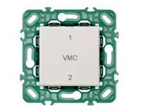 COMMANDE VMC DEUX VITESSES - 2 MODULES - BLANC