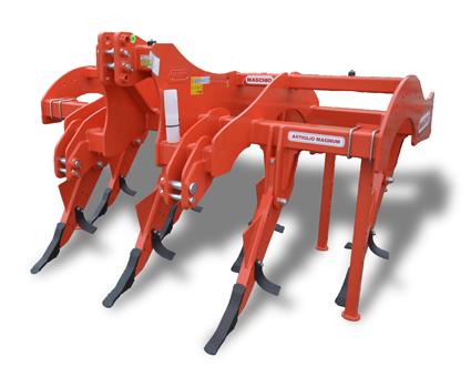Décompacteur agricole Artiglio Magnum - Maschio-Gaspardo - 70 cm de profondeur, 5 à 9 dents, 115 cm de garde au sol_0
