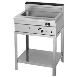 Friteuse de patisserie à gaz 20 litres sur support - 700x580x900 mm - 12 Kw - 39008165 Eurast - inox 39008165_0