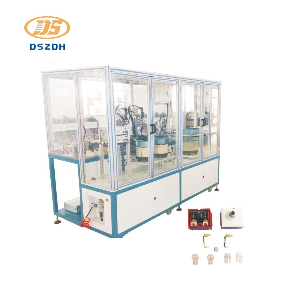 Ligne d'assemblage automatique Desheng - Machine d'assemblage de commutateur d'outil électrique_0