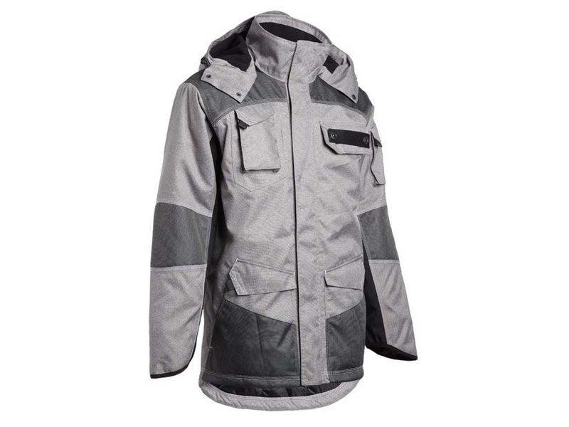 Parka Guillaumet gris chiné/noir - Taille XXL - NORTH WAYS - 100% polyester, imperméable et matelassée_0