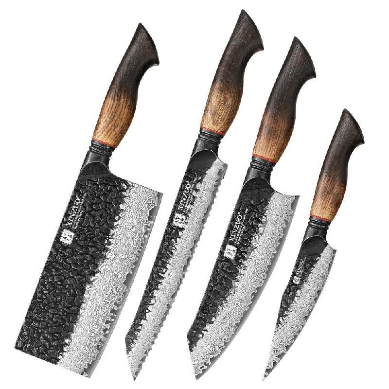 XinZuo X06 Mo Series - Set de couteaux (4) - multicolore multi-matériau X06-A4_0