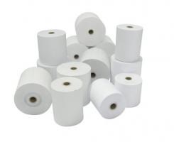 Lot de 120 Bobine papier thermique sans BPA 57mm // diam 40mm larg