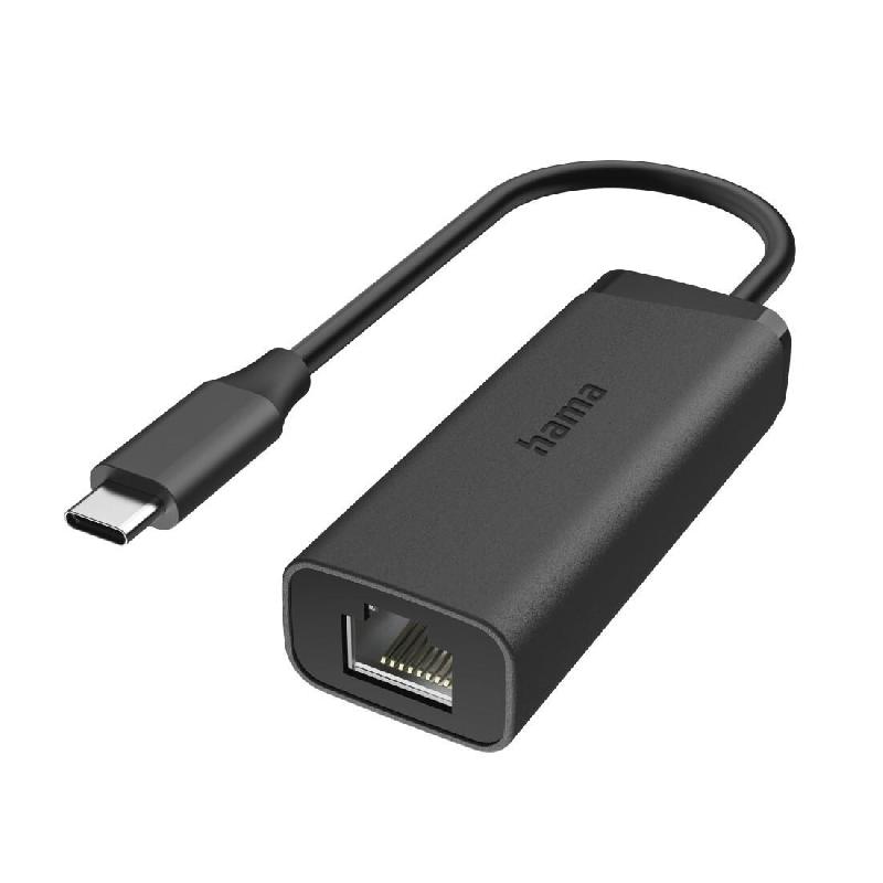 Adaptateur réseau Hama connecteur USB-C - Ethernet 2,5 Gigabit - 4047443539106_0