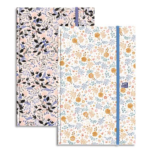 AGENDA SEMAINIER FLOWERS OXFORD - FERMETURE ELASTIQUE - 1 SEMAINE SUR 2  PAGES - 10 X 15 CM - COLORIS ASSORTIS Comparer les prix de AGENDA SEMAINIER  FLOWERS OXFORD - FERMETURE ELASTIQUE 