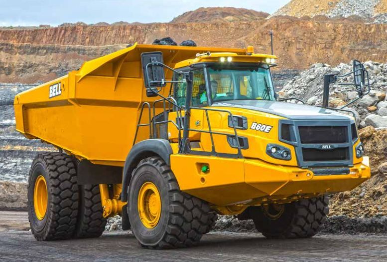 B60E (4x4) Tombereaux Articulés - Bell - 55 000 kg - Puissance 430 kW - Charge 35,0 m3_0