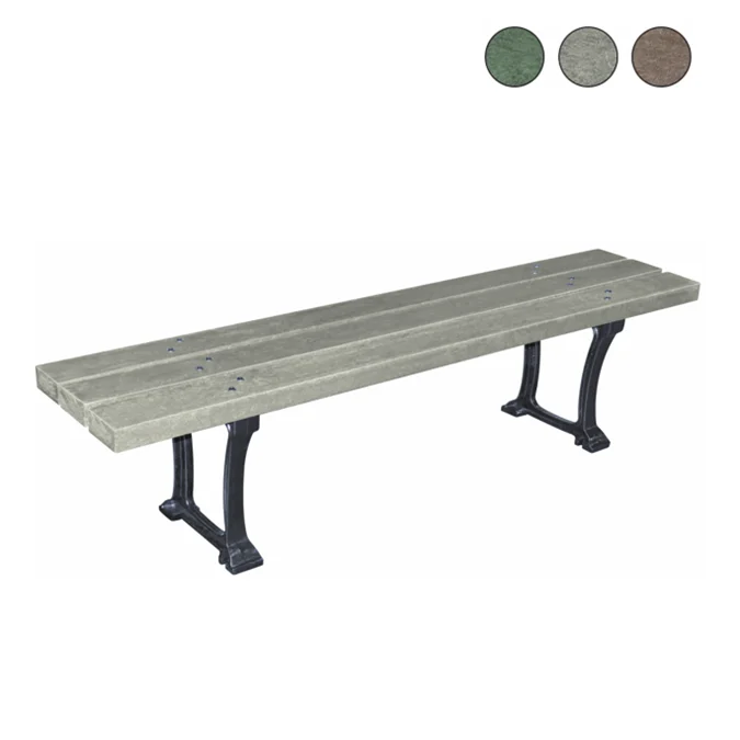 Banquette DOURDAN assise plastique recyclé_0