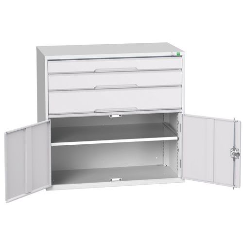 BOTT 1 ARMOIRE À TIROIRS VERSO - 1000MM - 3 TIROIRS - BOTT