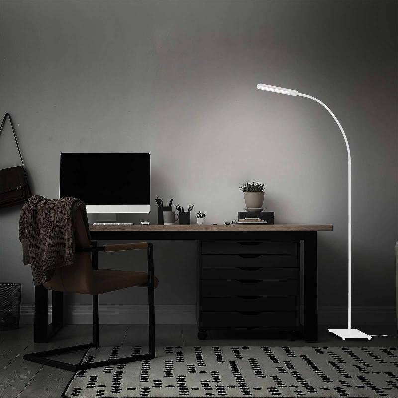 BRILONER LAMPADAIRE LED SERVO, DIMMABLE, CCT, BLANC